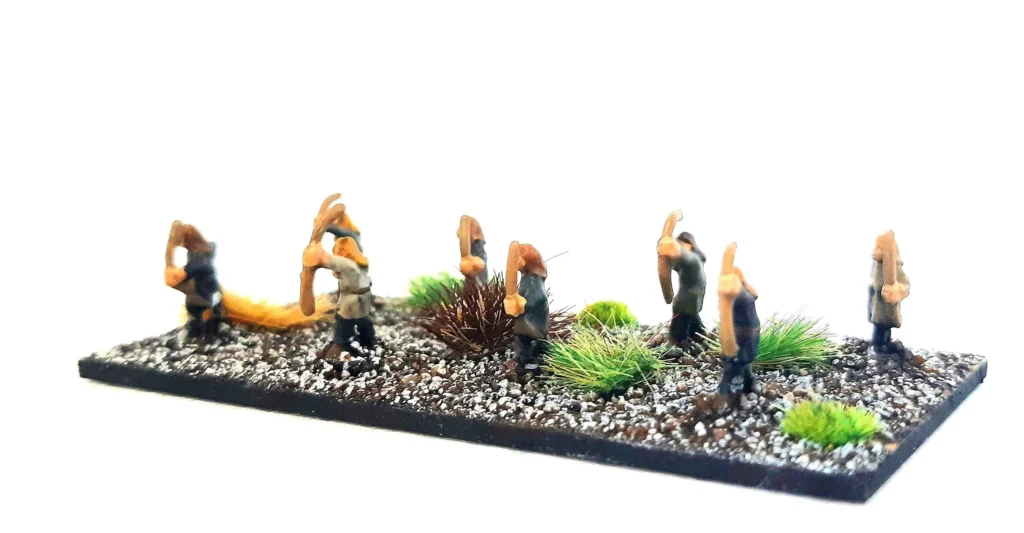Painted Early German 10mm miniatures