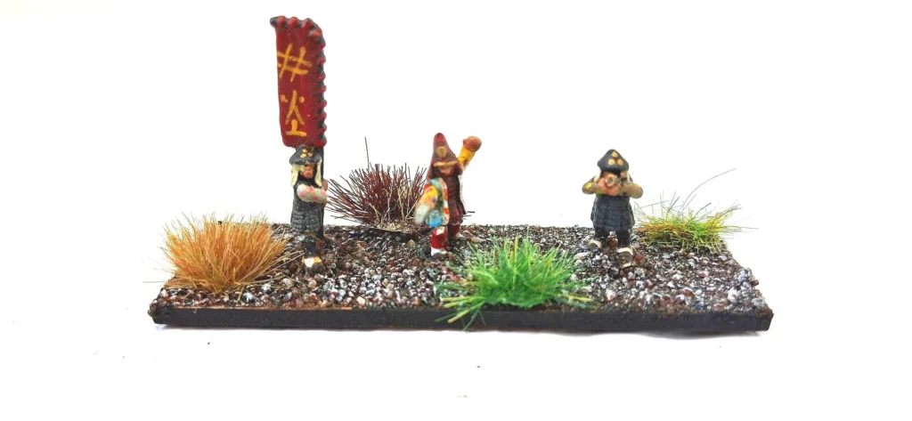 Painted Samurai Japanese 10mm miniatures