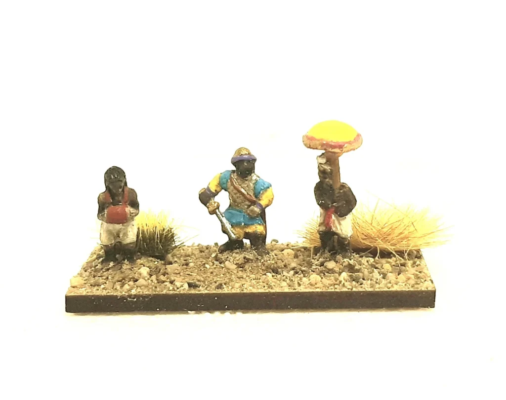 Painted Ancient Indian 10mm miniatures