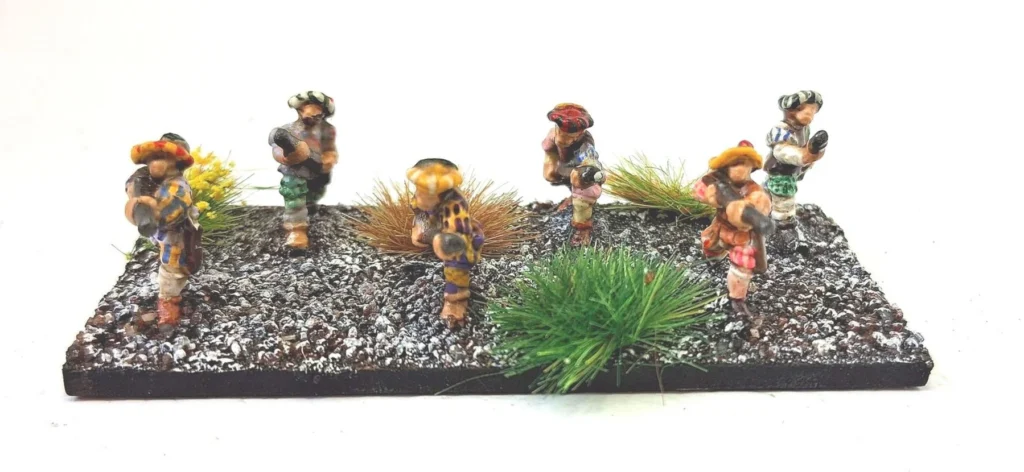 Italian Wars Arquebus 10mm Wargame Miniature