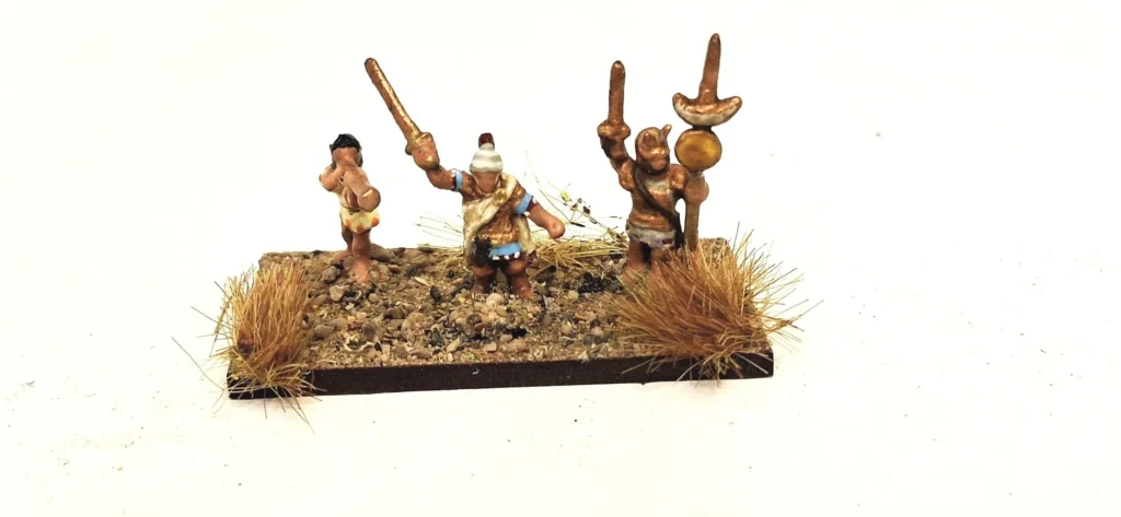 Painted Bronze Age Greek 10mm miniatures